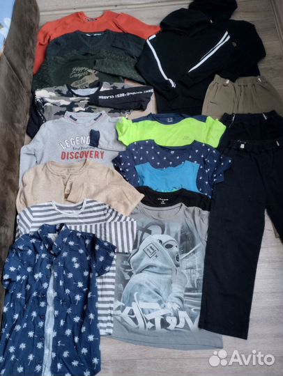 Одежда пакетом на мальчика 140-146