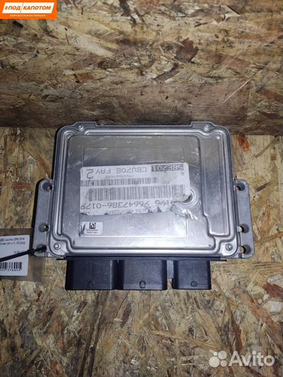 Блок управления двигателем Peugeot 9664738680