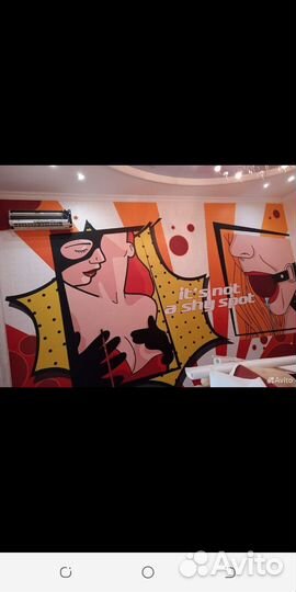 Поклейка обоев