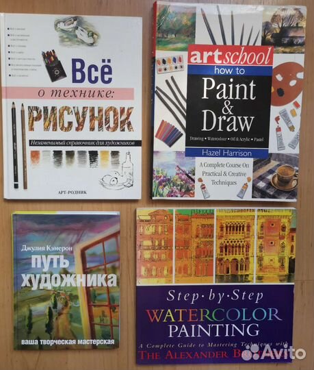 Рисование Карандаши,маслянные краски, акварель