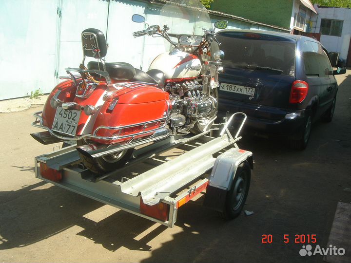 Прокат мотоприцепа на три мотоцикла