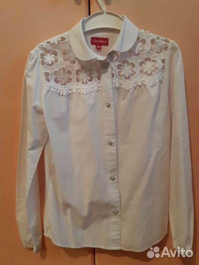 Школьная блузка для девочки 134