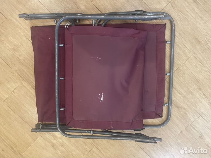 Раскладушка туристическая складная бу