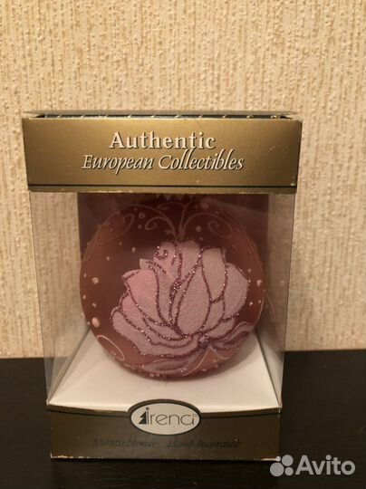 Елочная игрушка шар Irena