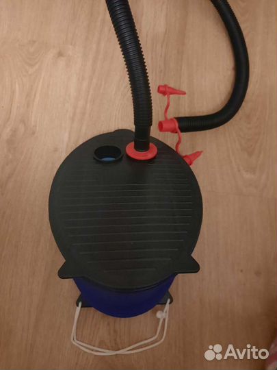 Насос ножной для надувных изделий новый
