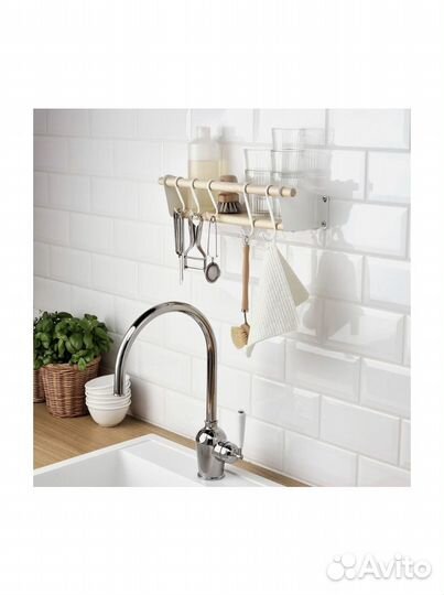 Полка настенная IKEA белая