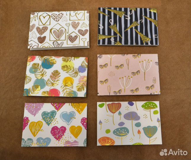 Мини открытки / бирки