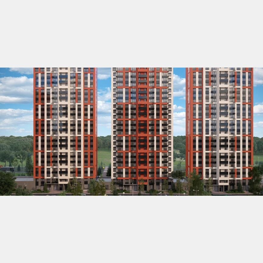 3-к. квартира, 85,4 м², 7/22 эт.