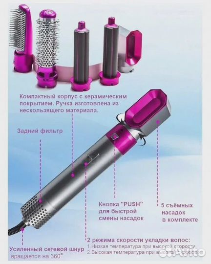 Фен для волос профессиональный