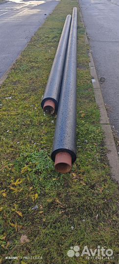 Труба Ду159х6 в ППУ, отводы 159х6 в ППУ, муфты