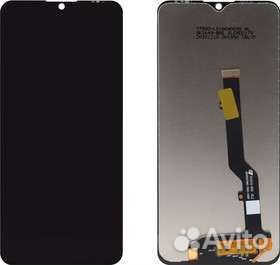 Дисплей для ZTE Blade 20 Smart V1050 Черный