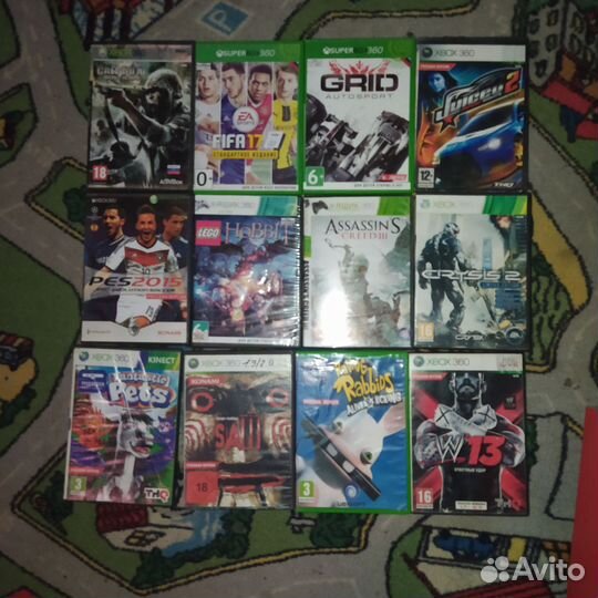 Диски на xbox 360
