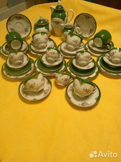 Чайно кофейный сервиз