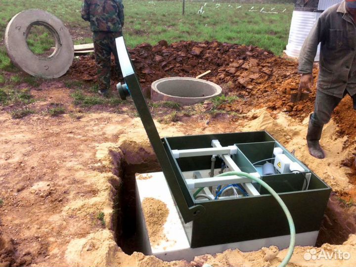 Септик эко Green 7 переливной