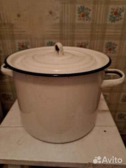 Эмалированная посуда бу