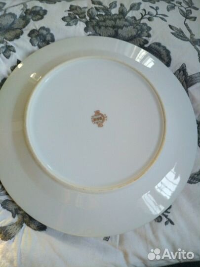 Тарелки винтажные хризантемы