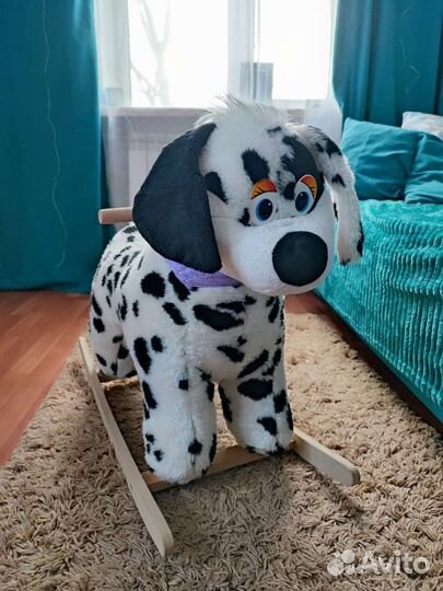 Детская качалка собака