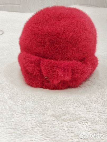 Шапка норковая женская 56-57