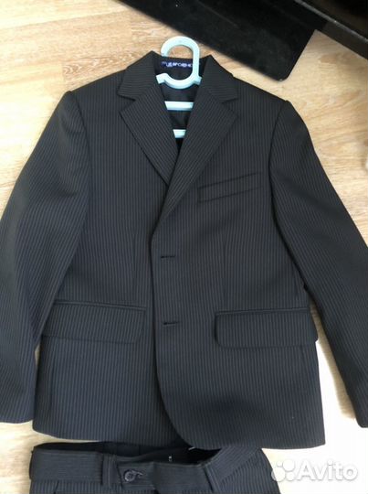 Школьная форма для мальчика 128 черная