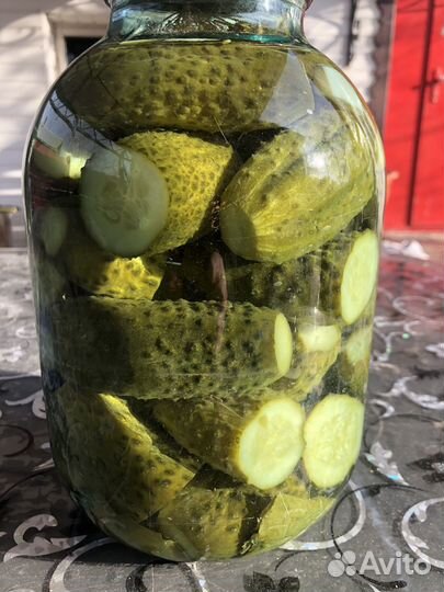 Огурцы соленые