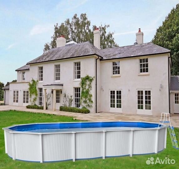 Бассейн PoolMagic Sky овальный 7.3x3.6x1.3 м