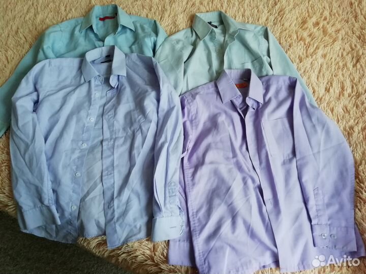 Рубашки на мальчика для начальной школы (8 шт. )