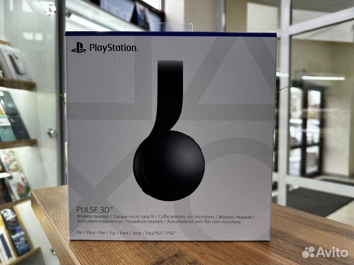 Наушники для Sony PS5 pulse 3D Black