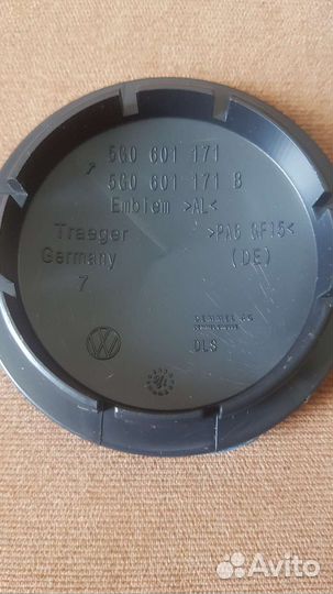 Заглушки литых дисков VAG Volkswagen 5G0601171