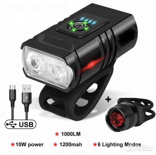 Фонарь светодиодный велосипедный X-tiger QD-0201