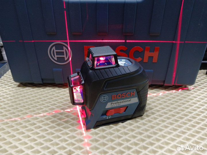 Лазерный уровень bosch GLL 3-80 Professional