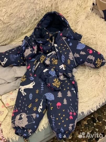 Комбинезон демисезонный crockid 62 68