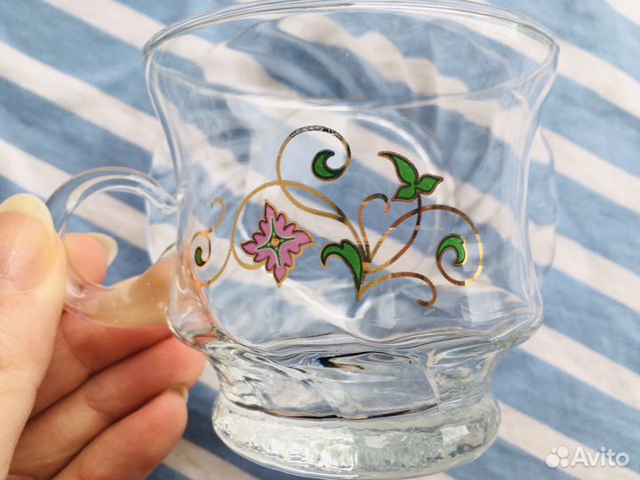 Чайная пара стекло