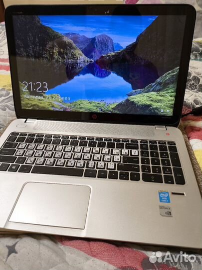 Ноутбук HP Envy i7/16/512ssd/gf740/FHD
