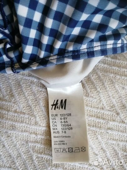 Купальник H&M 122-128