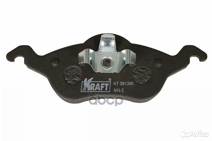 Колодки передние kraft KT091398 KT091398 Kraft