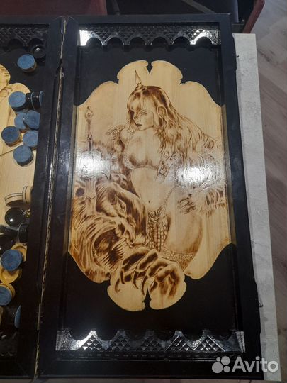 Нарды ручной работы