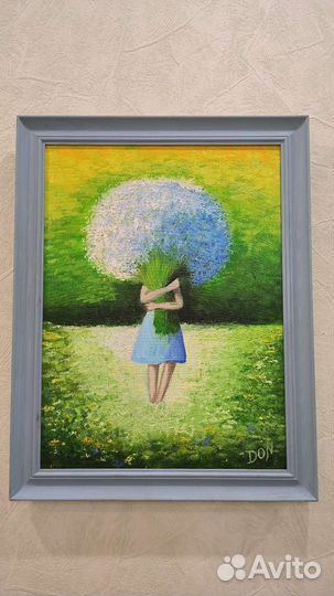 Картина холст масло