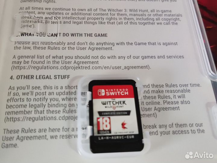 Ведьмак 3 nintendo switch