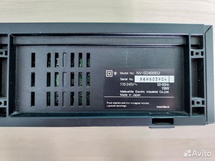 Видеомагнитофон Panasonic NV-SD400EU