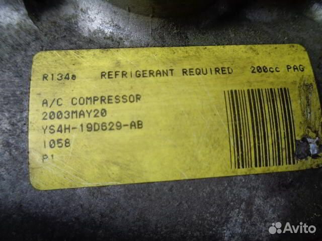 Компрессор кондиционера Ford Fusion 1 Europe YS4H1