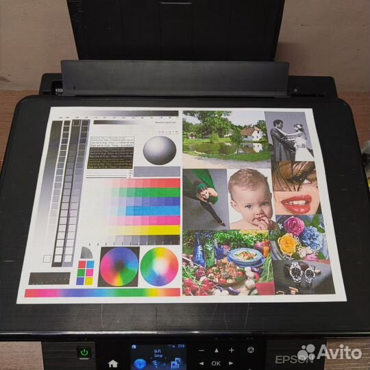 Мфу Epson XP-440 (снпч/Wi-Fi/отс)(Безчиповый)