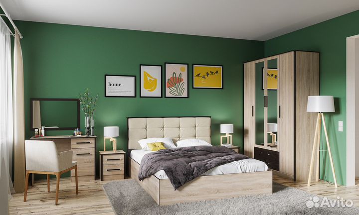 Лирика зеркало Дуб Венге