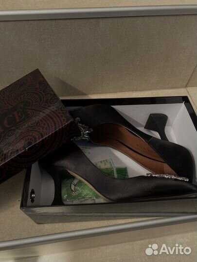 Туфли женские на устойчивом каблуке