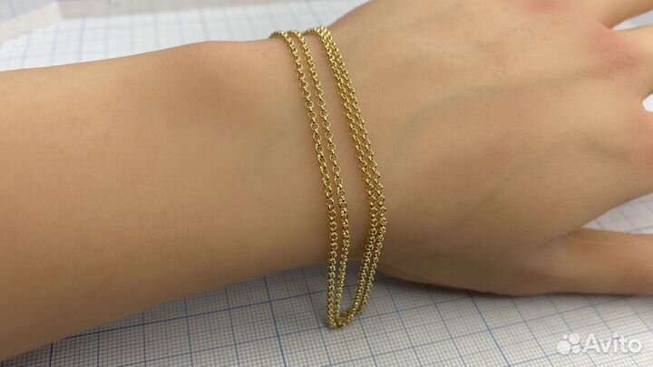 Золотая цепь Шоппард 45 желтое