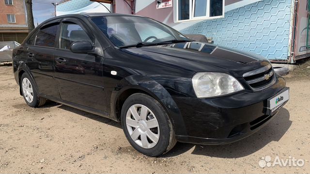 Chevrolet Lacetti 2008 седан черный