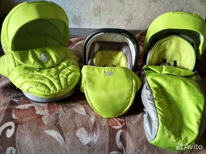 Коляска Tutis Tapu-Tapu (Тутис Тапу Тапу) 3 в 1