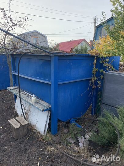 Бак/емкость для воды металлический