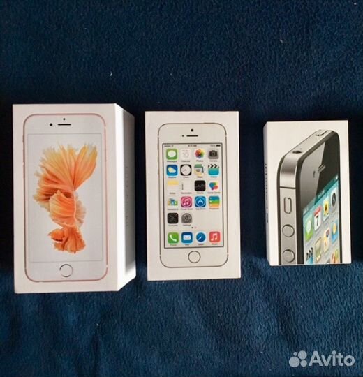 Коробка iPhone 4s 5s 6s оригиналы все