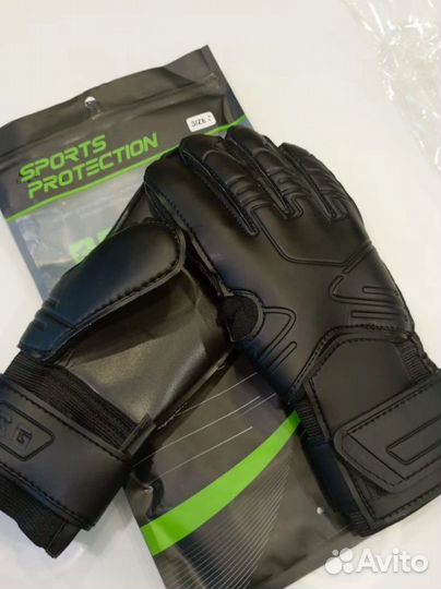 Вратарские перчатки для футбола с защитой пальцев