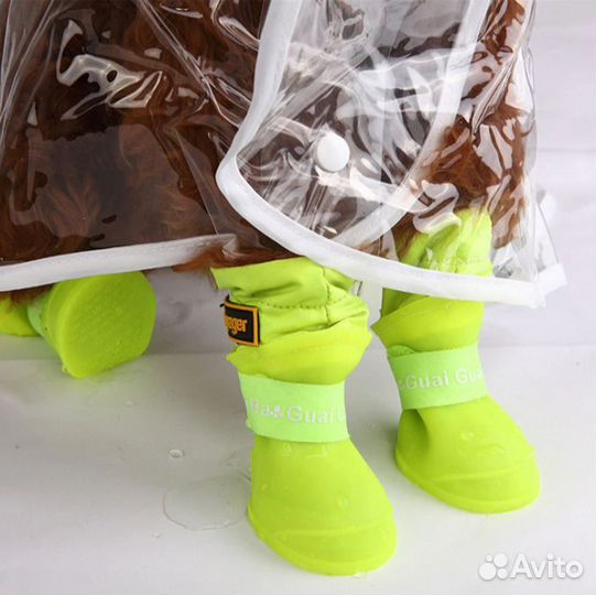 Непромокаемые сапоги для собак, XL 9-13.5кг, новые